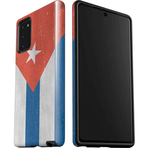 Cuban Flag Distressed Galaxy Note20 5G Pro Case