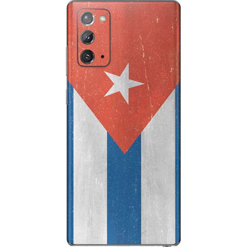 Cuban Flag Distressed Galaxy Note20 5G Skin