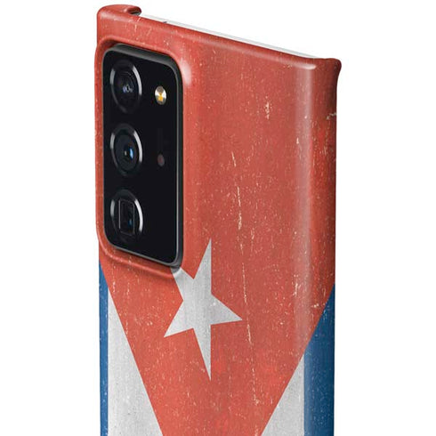 Cuban Flag Distressed Galaxy Note20 Ultra 5G Lite Case