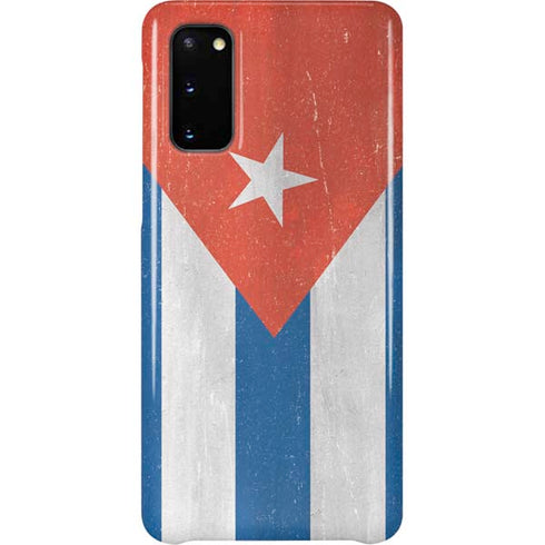Cuban Flag Distressed Galaxy S20 Lite Case