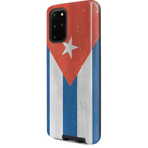 Cuban Flag Distressed Galaxy S20 Plus Pro Case