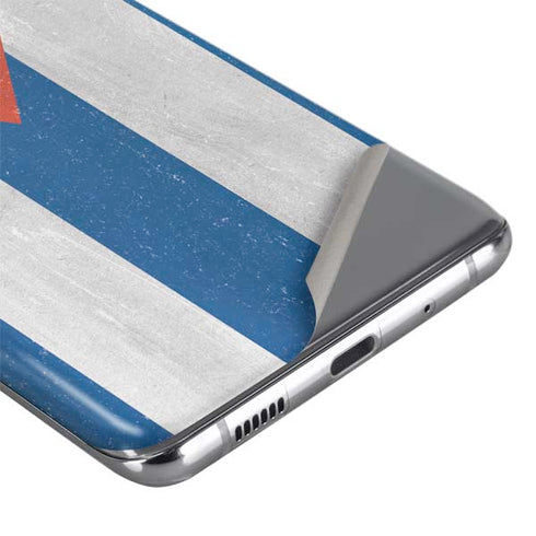 Cuban Flag Distressed Galaxy S20 Plus Skin