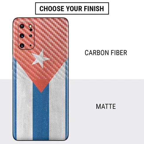 Cuban Flag Distressed Galaxy S20 Plus Skin
