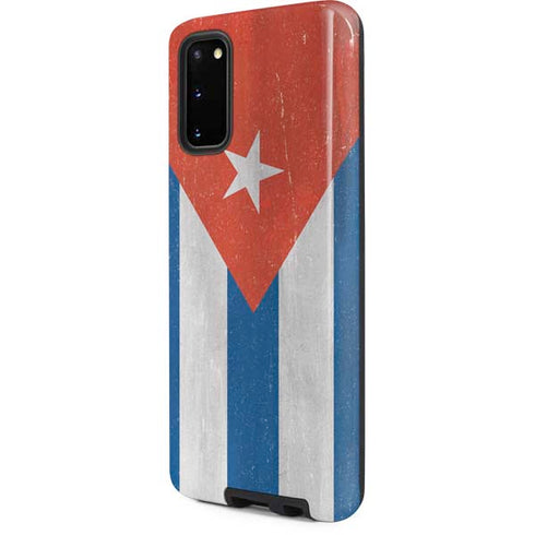 Cuban Flag Distressed Galaxy S20 Pro Case