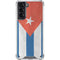 Cuban Flag Distressed Galaxy S21 5G Clear Case