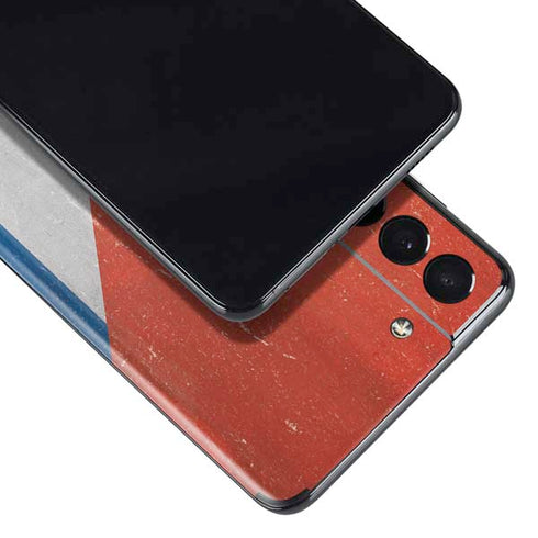Cuban Flag Distressed Galaxy S21 5G Skin