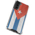 Cuban Flag Distressed Galaxy S22 Plus Clear Case