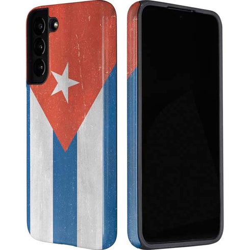 Cuban Flag Distressed Galaxy S22 Pro Case