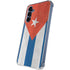 Cuban Flag Distressed Galaxy S24 Clear Case