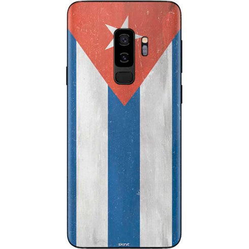 Cuban Flag Distressed Galaxy S9 Plus Skin