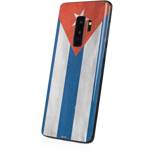 Cuban Flag Distressed Galaxy S9 Plus Skin