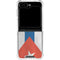 Cuban Flag Distressed Galaxy Z Flip5 5G Clear Case
