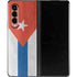 Cuban Flag Distressed Galaxy Z Fold3 5G Skin