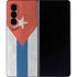 Cuban Flag Distressed Galaxy Z Fold4 5G Skin