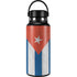 Cuban Flag Distressed Hydro Flask 32oz Wide Mouth Skin