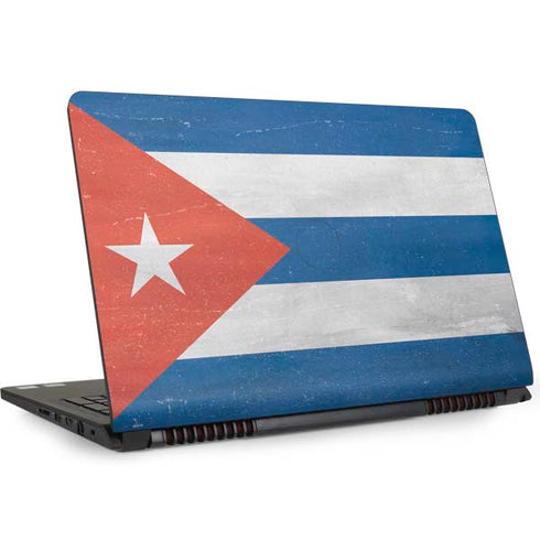 Cuban Flag Distressed Dell Inspiron Skin