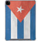 Cuban Flag Distressed iPad Pro 12.9in (2020) Clear Case
