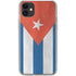 Cuban Flag Distressed iPhone 11 Clear Case