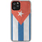 Cuban Flag Distressed iPhone 11 Pro Clear Case