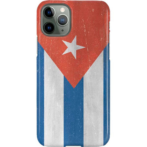 Cuban Flag Distressed iPhone 11 Pro Lite Case