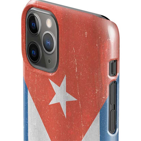 Cuban Flag Distressed iPhone 11 Pro Lite Case