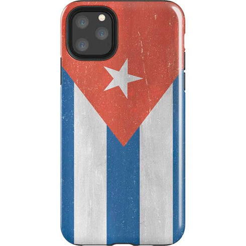 Cuban Flag Distressed iPhone 11 Pro Max Impact Case