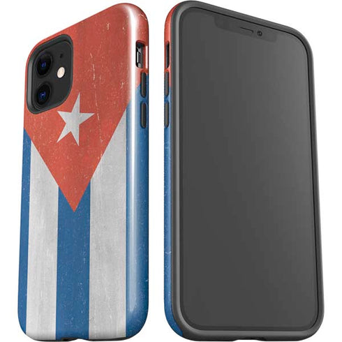 Cuban Flag Distressed iPhone 12 Impact Case