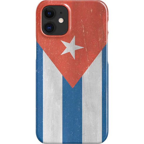 Cuban Flag Distressed iPhone 12 Mini Lite Case