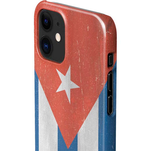 Cuban Flag Distressed iPhone 12 Mini Lite Case