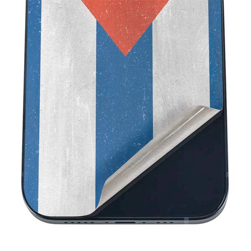 Cuban Flag Distressed iPhone 12 Mini Skin
