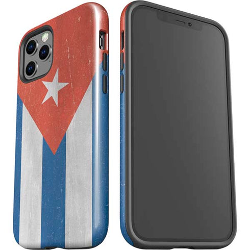 Cuban Flag Distressed iPhone 12 Pro Max Impact Case