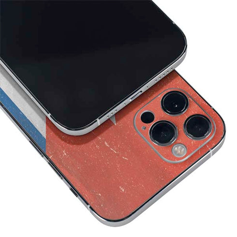 Cuban Flag Distressed iPhone 12 Pro Skin