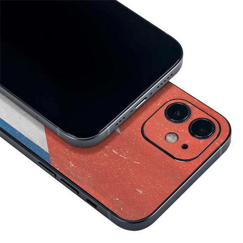 Cuban Flag Distressed iPhone 12 Skin