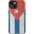 Cuban Flag Distressed iPhone 15 Plus Impact Case