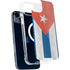 Cuban Flag Distressed iPhone 14 Plus MagSafe Case