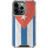Cuban Flag Distressed iPhone 15 Pro Clear Case