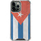 Cuban Flag Distressed iPhone 14 Pro Max Clear Case