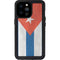 Cuban Flag Distressed iPhone 14 Pro Max Waterproof Case