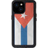 Cuban Flag Distressed iPhone 15 Waterproof Case