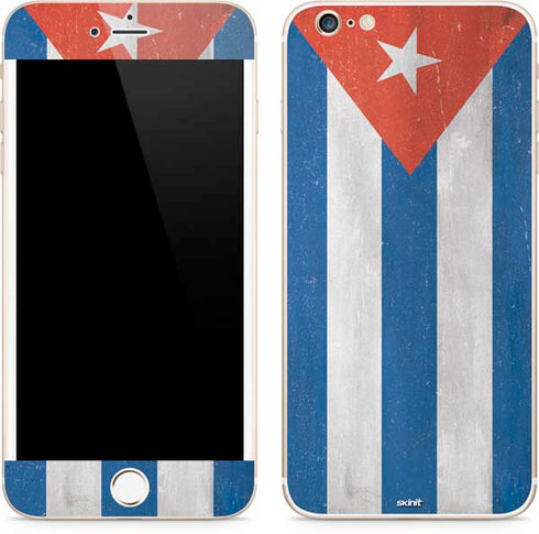 Cuban Flag Distressed iPhone 6/6s Plus Skin