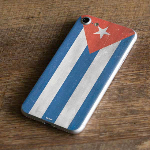 Cuban Flag Distressed iPhone 7 Skin