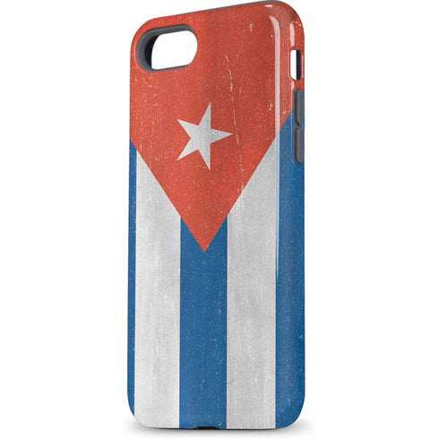 Cuban Flag Distressed iPhone 8 Pro Case