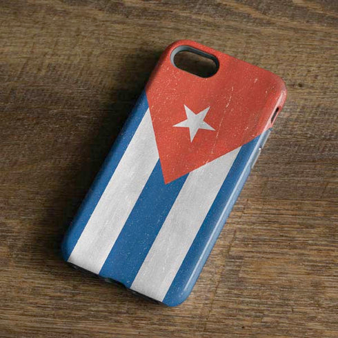 Cuban Flag Distressed iPhone 8 Pro Case