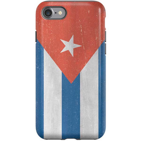 Cuban Flag Distressed iPhone SE (2nd & 3rd Gen) Pro Case