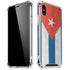 Cuban Flag Distressed iPhone XS Max Clear Case
