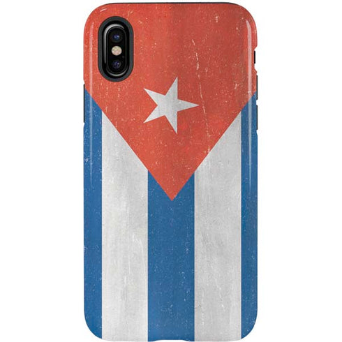 Cuban Flag Distressed iPhone XS Pro Case
