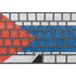 Cuban Flag Distressed Magic Keyboard with Numeric Keypad Skin
