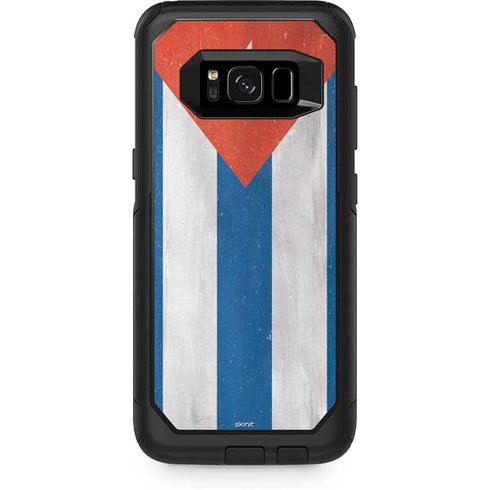 Cuban Flag Distressed Otterbox Commuter Galaxy Skin