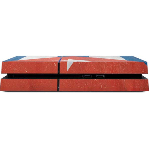 Cuban Flag Distressed PS4 Console Skin