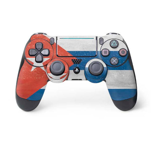 Cuban Flag Distressed PS4 Pro/Slim Controller Skin